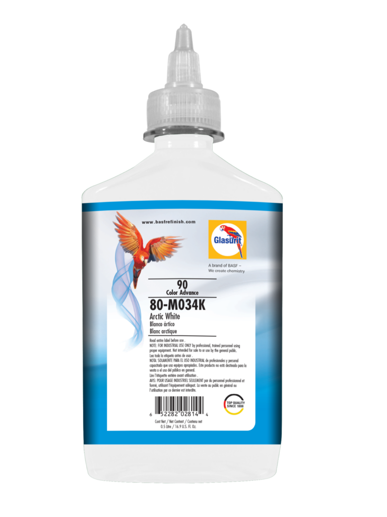 80-M034K Artic White - 0,5 Ltr. GLASURIT