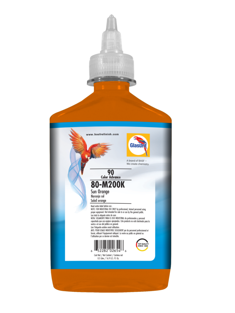 80-M200K - Sun Orange - 0,5 Ltr. GLASURIT
