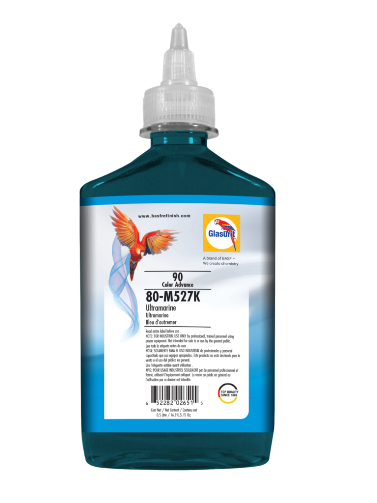 80-M527K Ultramarine Blue - 0,5 Ltr. GLASURIT