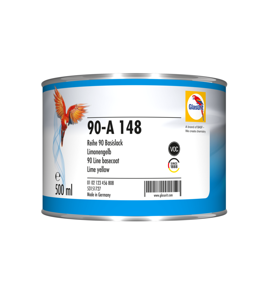 90-A148 Lemon Yellow - 0,5 Ltr. GLASURIT