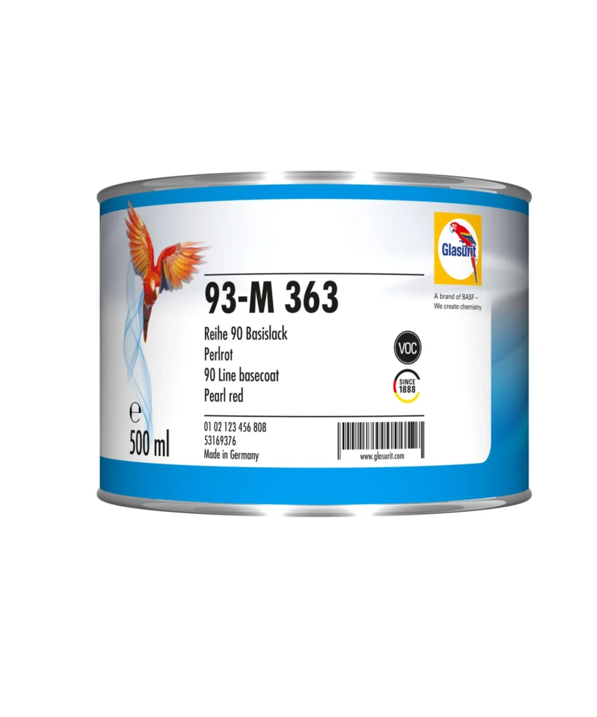 93-M363 Pearl Red -0,5 Ltr. GLASURIT