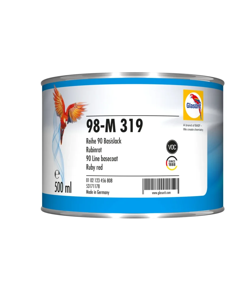 98-M319 Ruby Red - 0,5 Ltr. GLASURIT