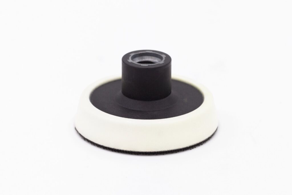 Plato Pulir Blanco Velcro M14 ( 75mm.)