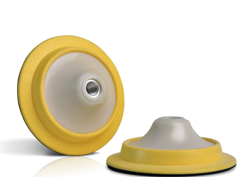 Plato Pulir Amarillo Velcro M14 (180mm.)